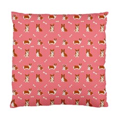 Cute Corgi Dogs Standard Cushion Case (one Side) by SychEva