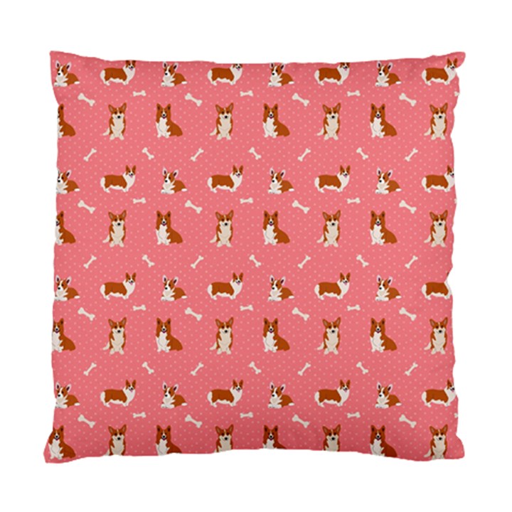 Cute Corgi Dogs Standard Cushion Case (One Side)