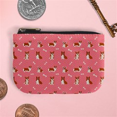 Cute Corgi Dogs Mini Coin Purse by SychEva