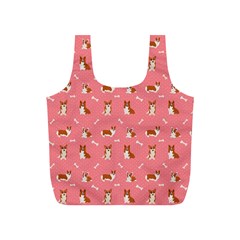 Cute Corgi Dogs Full Print Recycle Bag (s) by SychEva