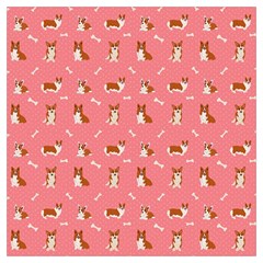 Cute Corgi Dogs Lightweight Scarf  by SychEva