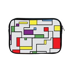 Colorful Rectangles Apple Ipad Mini Zipper Cases by LalyLauraFLM