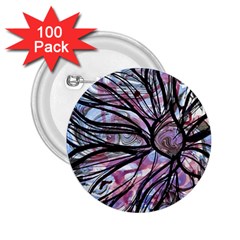 Mixed Media Petals 2 25  Buttons (100 Pack)  by kaleidomarblingart