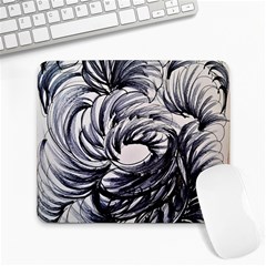 Mono Patterns Large Mousepads by kaleidomarblingart