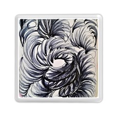 Mono Patterns Memory Card Reader (square) by kaleidomarblingart