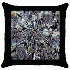 Teeth Grinder Throw Pillow Case (black) by MRNStudios