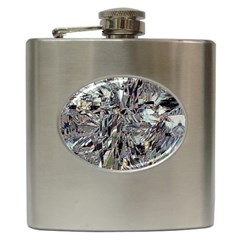 Teeth Grinder Hip Flask (6 Oz) by MRNStudios