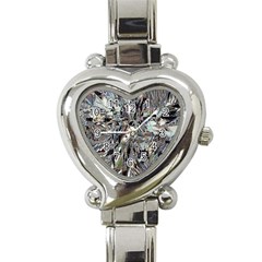 Teeth Grinder Heart Italian Charm Watch by MRNStudios