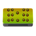 Sun Flowers For Iconic Pleasure In Pumpkin Time Memory Card Reader with CF Front