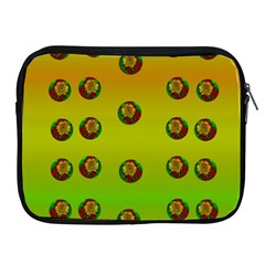 Sun Flowers For Iconic Pleasure In Pumpkin Time Apple Ipad 2/3/4 Zipper Cases by pepitasart