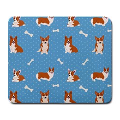 Cute Corgi Dogs Large Mousepads by SychEva