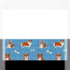 Cute Corgi Dogs Rectangular Jigsaw Puzzl by SychEva