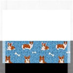 Cute Corgi Dogs Rectangular Jigsaw Puzzl Front