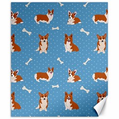 Cute Corgi Dogs Canvas 20  X 24  by SychEva