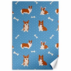 Cute Corgi Dogs Canvas 20  X 30  by SychEva