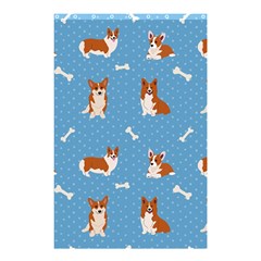 Cute Corgi Dogs Shower Curtain 48  X 72  (small) 