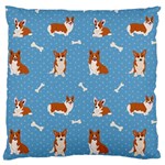 Cute Corgi Dogs Standard Flano Cushion Case (Two Sides) Back