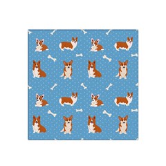 Cute Corgi Dogs Satin Bandana Scarf by SychEva