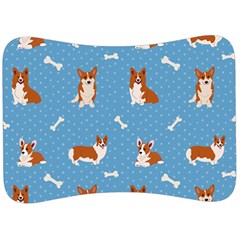 Cute Corgi Dogs Velour Seat Head Rest Cushion by SychEva