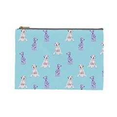 Dalmatians Are Cute Dogs Cosmetic Bag (large) by SychEva