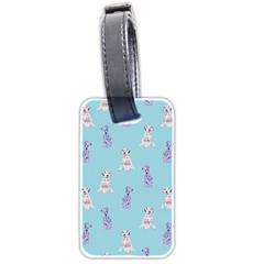 Dalmatians Are Cute Dogs Luggage Tag (two Sides) by SychEva