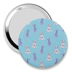 Dalmatians Are Cute Dogs 3  Handbag Mirrors