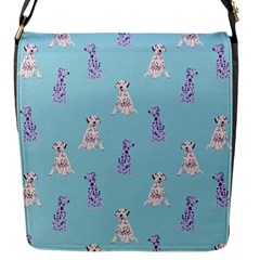 Dalmatians Are Cute Dogs Flap Closure Messenger Bag (s) by SychEva