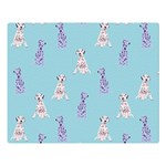 Dalmatians Are Cute Dogs Double Sided Flano Blanket (Large)  Blanket Back