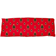 Sketchy Christmas Tree Motif Drawing Pattern Body Pillow Case (dakimakura) by dflcprintsclothing