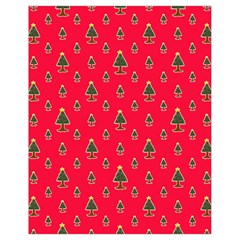 Sketchy Christmas Tree Motif Drawing Pattern Drawstring Bag (small) by dflcprintsclothing