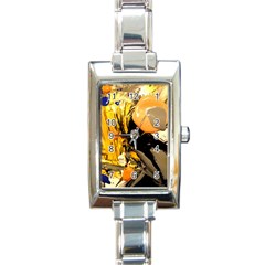 Before The Easter Rectangle Italian Charm Watch by bestdesignintheworld