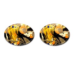 Before The Easter Cufflinks (oval) by bestdesignintheworld