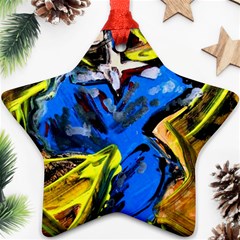 Blue Bird-1-1 Star Ornament (two Sides) by bestdesignintheworld