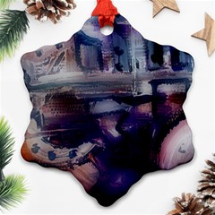 Fog-1-1 Snowflake Ornament (two Sides) by bestdesignintheworld