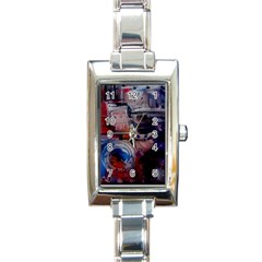 Fog-1-2 Rectangle Italian Charm Watch