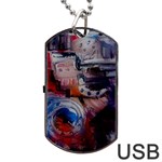 Fog-1-2 Dog Tag USB Flash (Two Sides) Front