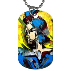 Blue Bird-1-4 Dog Tag (two Sides)