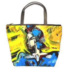 Blue Bird-1-4 Bucket Bag by bestdesignintheworld