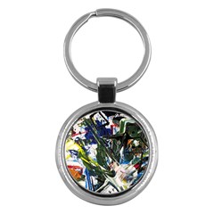 Snow In A City-1-1 Key Chain (Round)