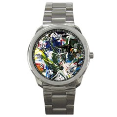 Snow In A City-1-1 Sport Metal Watch