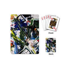 Snow In A City-1-1 Playing Cards Single Design (Mini)