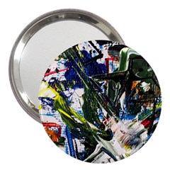 Snow In A City-1-1 3  Handbag Mirrors