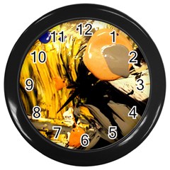 Before The Easter-1-1 Wall Clock (black) by bestdesignintheworld