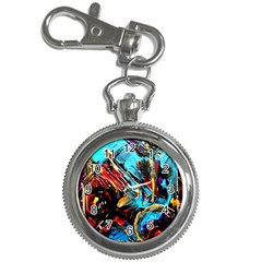 Blue And Red-1-1 Key Chain Watches