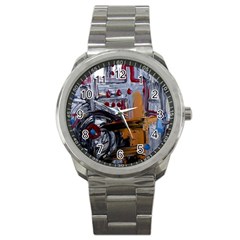 Trip In A Woods-1-1 Sport Metal Watch by bestdesignintheworld