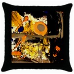 Before The Easter-1-4 Throw Pillow Case (Black) Front