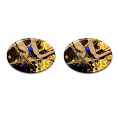 Before The Easter-1-5 Cufflinks (oval) by bestdesignintheworld