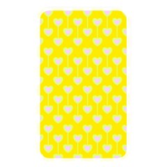 Purple Hearts On Yellow Background Memory Card Reader (rectangular) by SychEva