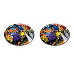 The Life Aquatic Cufflinks (oval) by impacteesstreetwearcollage