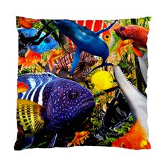 The Life Aquatic Standard Cushion Case (one Side) by impacteesstreetwearcollage